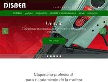 Tablet Screenshot of disber.com